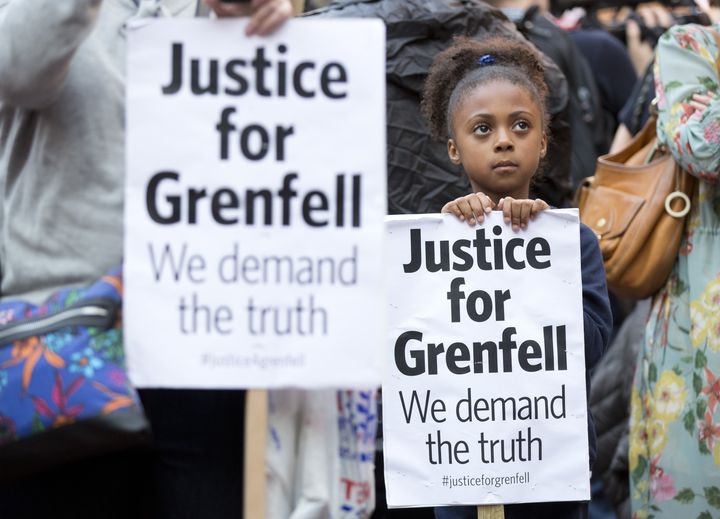 Many residents from Grenfell Tower remain without permanent accomodation following the fire 