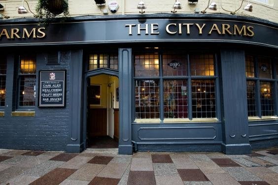 The mix-up occurred at the City Arms, which has a no fancy dress, no stag dos policy 