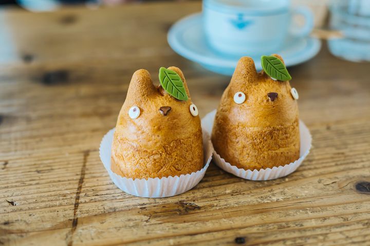 The cutest Totoro cream puffs in Japan