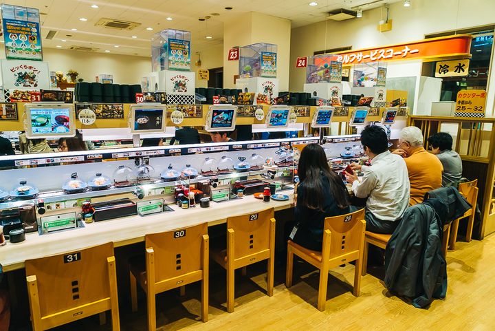 Kura Sushi is a great place to try some sushi at great prices while playing some fun games
