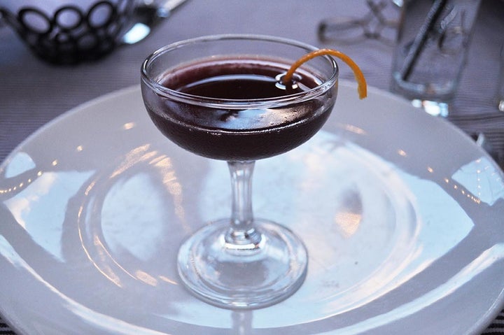 <p>Beverages get their glory alongside the food at Euphoria Greenville.</p>