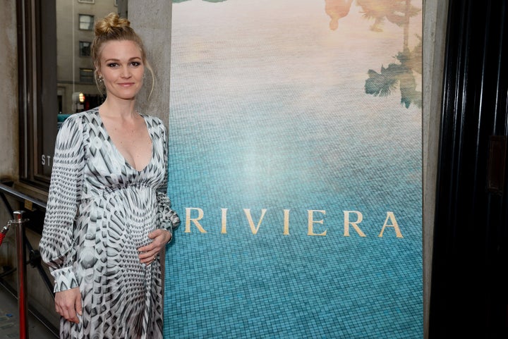 Julia Stiles has finally shared a personal photo of her pregnant belly after not speaking publicly about her pregnancy.