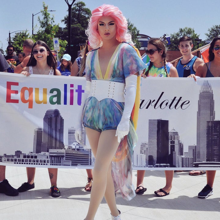 Brandon James, who has been doing drag for almost 11 years, told HuffPost that he was “completely caught off guard&rdqu
