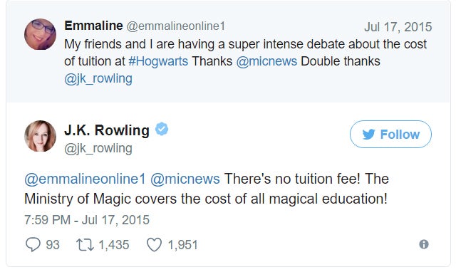 Source: www.twitter.com/jk_rowling