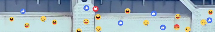 A screenshot from Fox 5's live video on Wednesday, showing reactions to a man threatening to jump from a bridge.