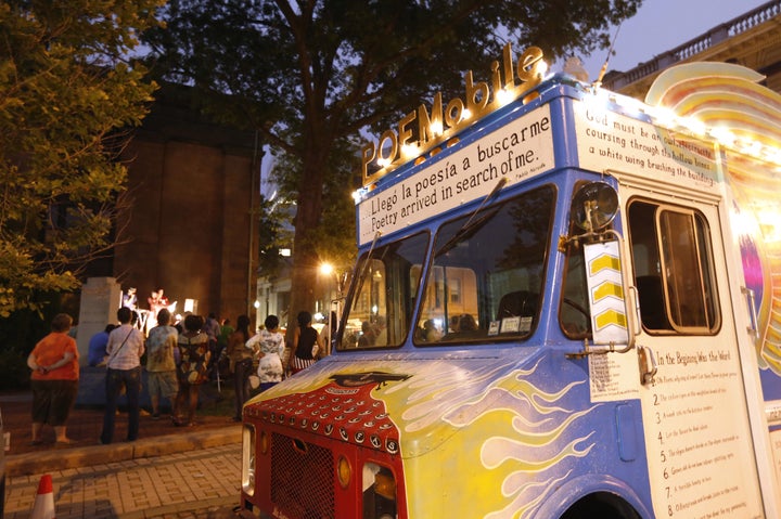<p><em> POEMobile</em>, Bridgeport ArtsFest, Bridgeport, CT </p>