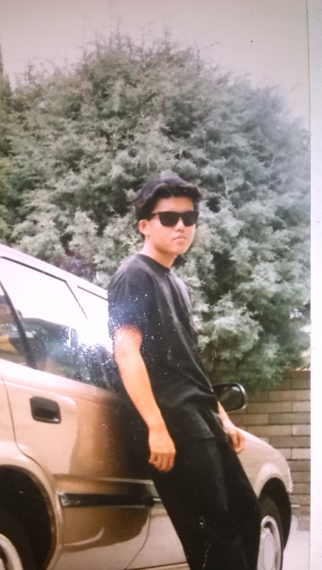 Rik Kwan in his youth.