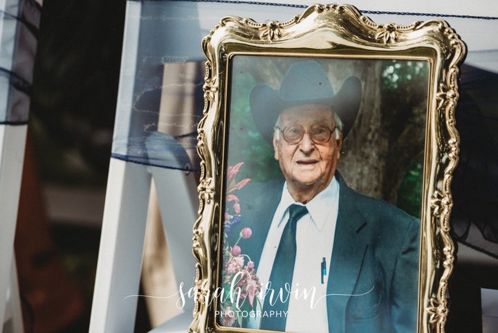 The late Rev. Ronald Adkins -- a.k.a. Pawpaw -- was at the July 22 ceremony in spirit.