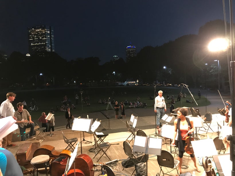At Tuesday night's Dress Rehearsal at Boston's Back Bay