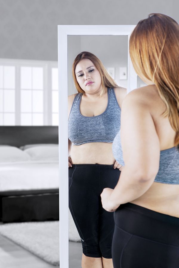 <p>Lots of postpartum changes: 87% of moms reported significant changes in their postpartum stomachs, 50% reported breast changes and 37% reported having wider hips (Babycenter.com)</p>