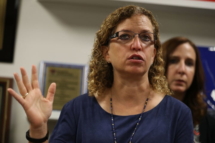 Congresswoman Debbie Wasserman Schultz said she had "grave concerns" about her aide's due process rights being violated in February.