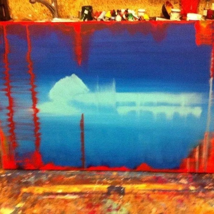 “Hammer of the Gods” painted by Richards