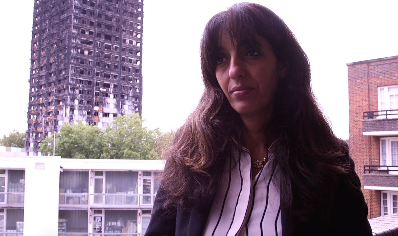 Samia Badani, chair of Bramley House Residents’ Association, questions Public Health England's assurances that the quality of the air is safe.
