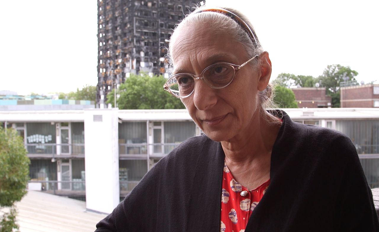 Vassiliki Stavrou-Loraine, from Bramley House, says she has had two strokes since the fire.