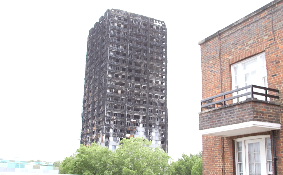 Grenfell Tower is just 100 metres from Bramley House.