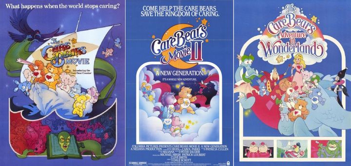 The Three Theatrically Released Care Bears Movies