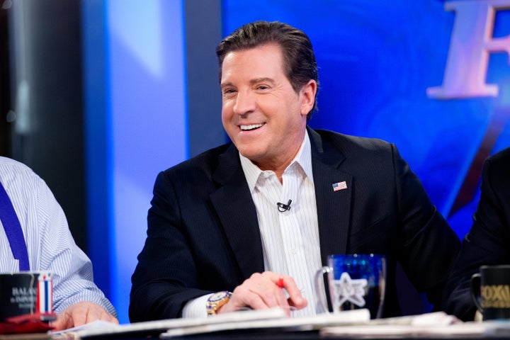 Eric Bolling attends Fox News' "The Five" on Feb. 26, 2014, in New York City.