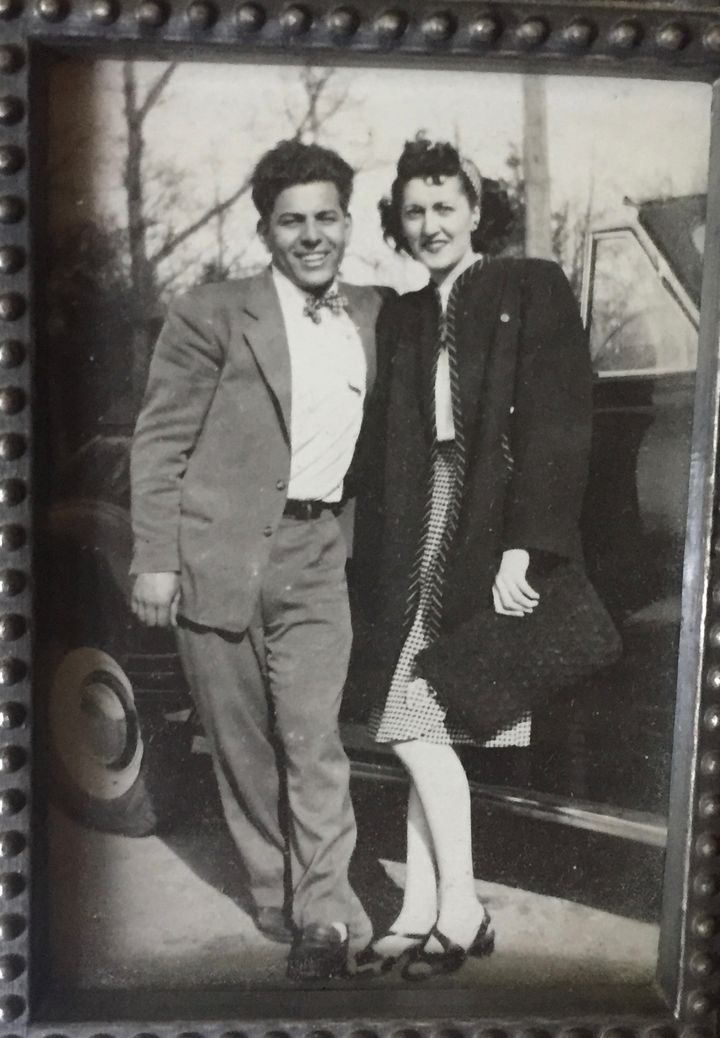 My Dad and Mom circa 1947