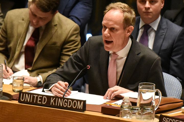 Britain's Ambassador to the United Nations Matthew Rycroft called on North Korea to 'halt and reverse' its nuclear and missile development programmes