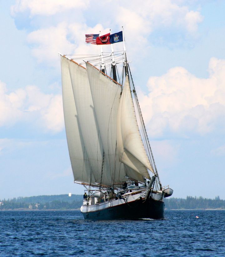 <p>Victory Chimes, Maine Windjammer</p>