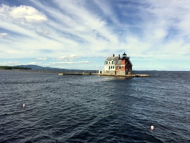 Returning to home port, Rockland, ME