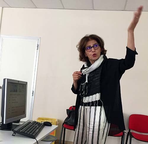 <p><em>ITC-ILO's Jeannette Shalabi (Abu-Fadil)</em></p>