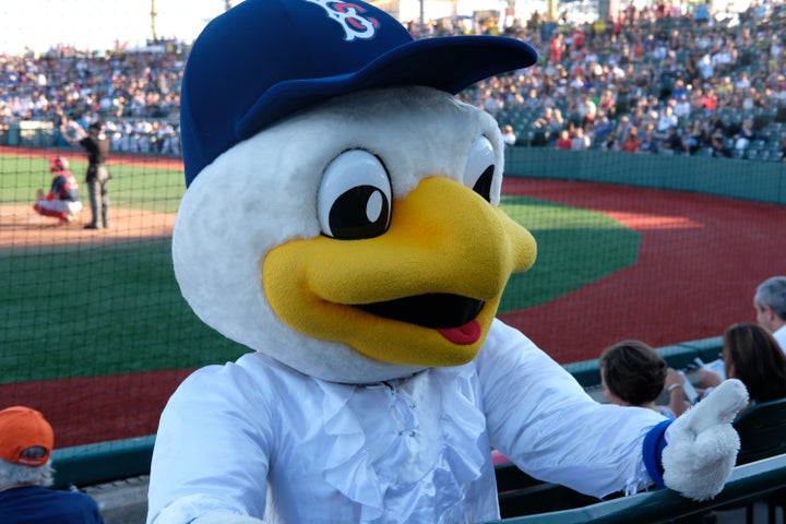 Brooklyn Cyclone's mascot, Sandy - Picture of Brooklyn Cyclones