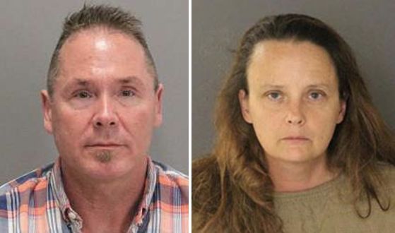 From left: Michael Kellar, 56, and Gail Burnworth, 50, were arrested as part of a child molestation investigation.