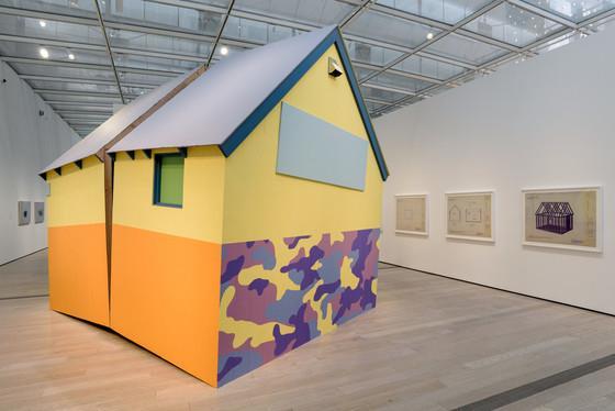 “The House That America Built,” (2004/2017) by Daniel Joseph Martinez in “Home—So Appealing, So Different”