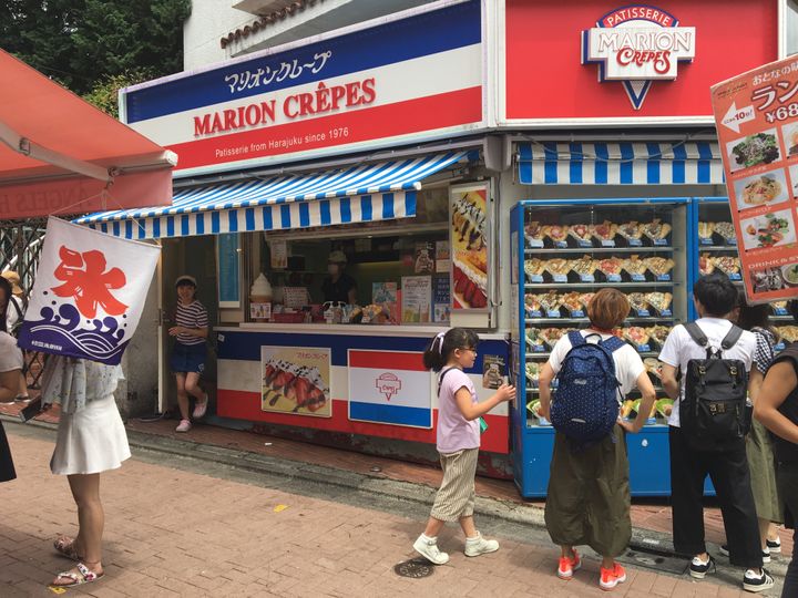 Marion Crepes cooked up Takeshita Dori’s crepe obsession back in the seventies. 