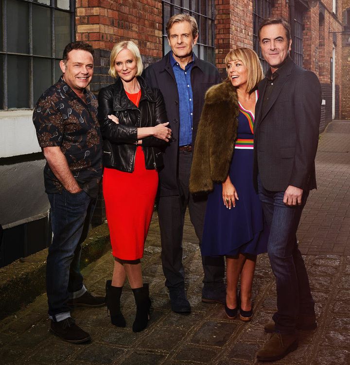 The main 'Cold Feet' cast members 