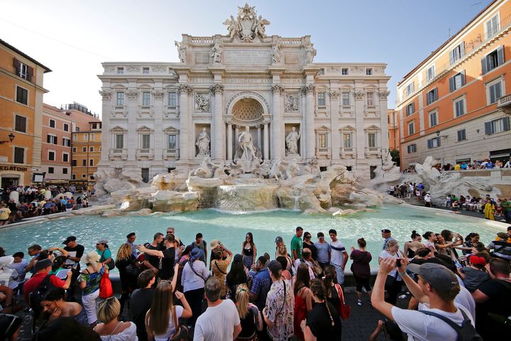 Rome may limit the number of daily visitors to the Trevi fountain. 