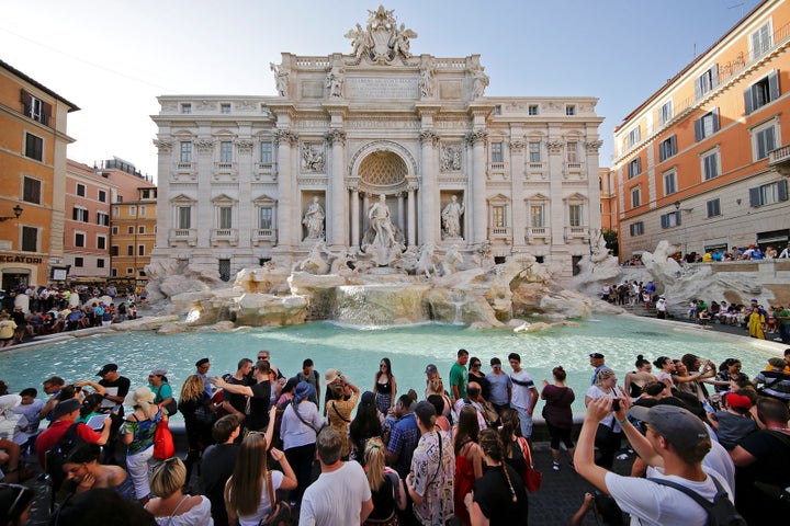 Rome may limit the number of daily visitors to the Trevi fountain. 