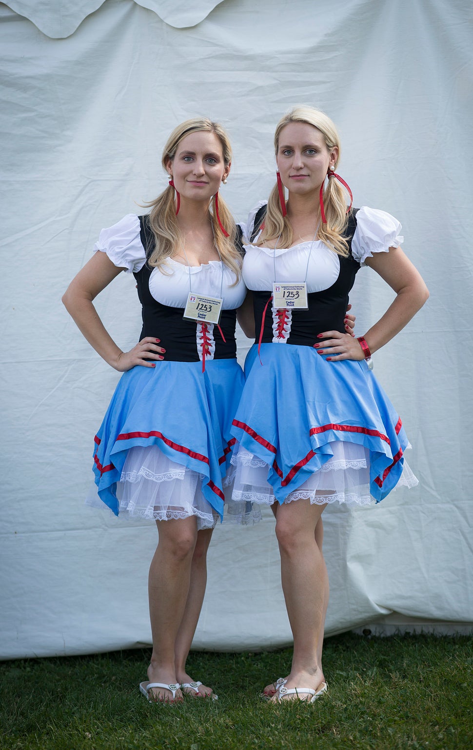 Two By Two, They Posed For The Camera At This Year's Twins Days
