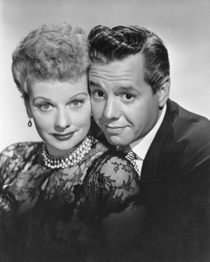 Lucille Ball and Desi Arnaz. 