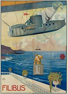 Poster art from 1915's Filibus 