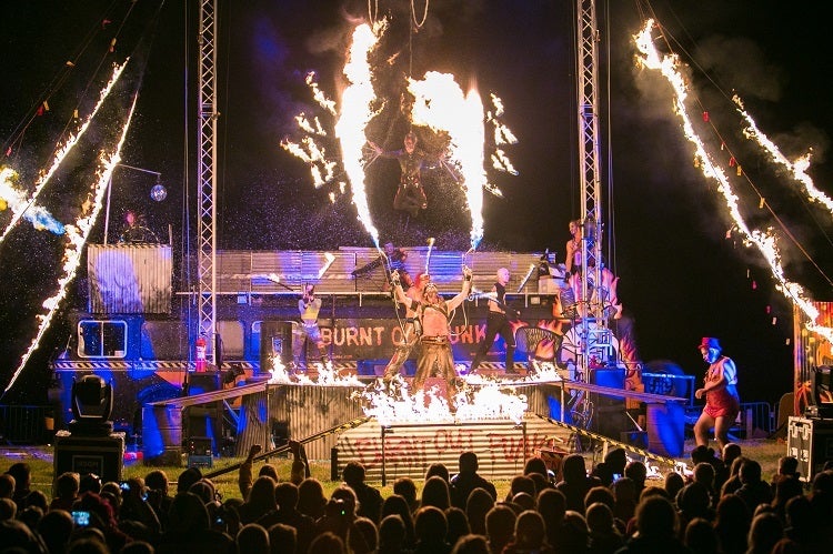 FETA street theaters festival in Gdansk