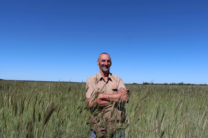 Keith Neu and his wife Monica farm 1100 acres of organic land near the Hudson Bay. Members of a cooperative, they sell their
