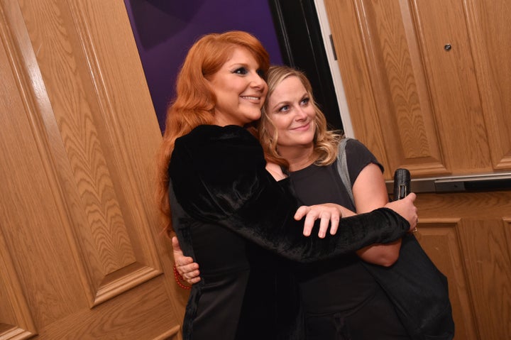 Julie Klausner and Amy Poehler.