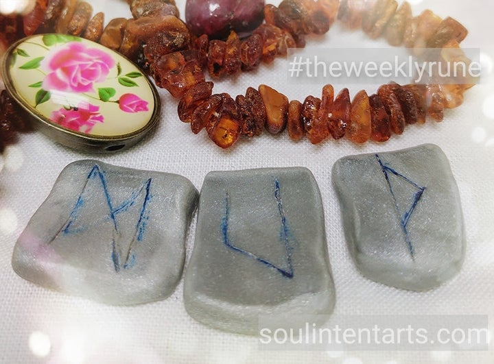 The Weekly Rune, cast for 6 August 2017 on Intentional Insights- by S. Kelley Harrell, Soul Intent Arts #theweeklyrune