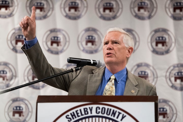 Rep. Mo Brooks (R-Ala.) said a “clean debt ceiling raise” was actually a “dirty debt ceiling rais