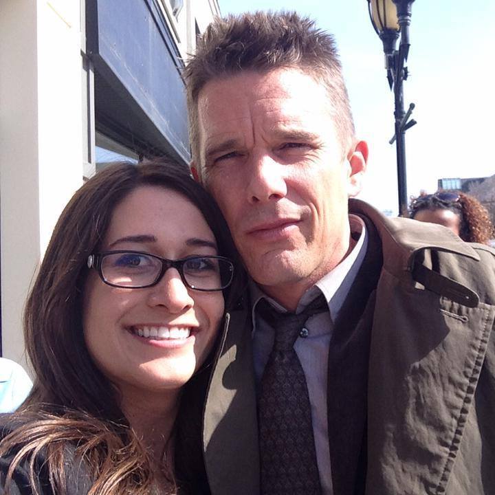 Ethan Hawke and Kate Smith.