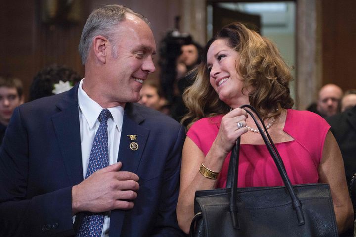 Ryan and Lolita Zinke had rented the house in Washington when he was first elected to Congress.