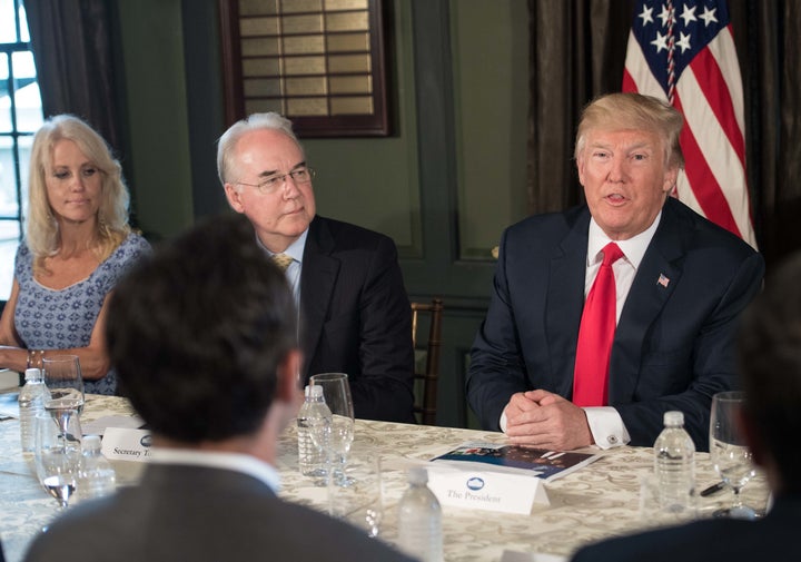 Trump addresses reporters in New Jersey, where he issued his warning to North Korea