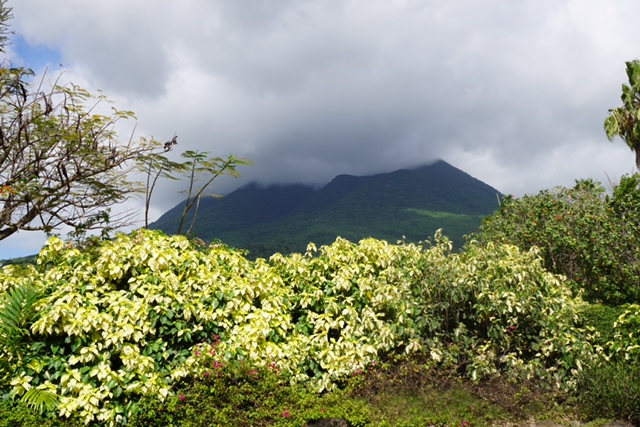 Nevis Peak view from Four Seasons Resort Nevis