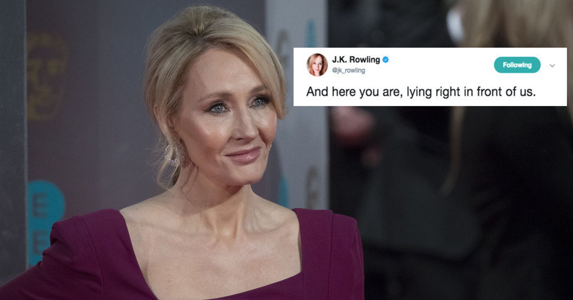 J K Rowling Burns Trump And Fox With The Power Of Her Tweets Again