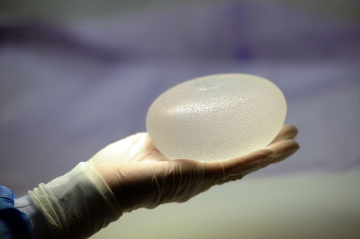 A silicone breast implant produced by French implant manufacturer, Sebbin laboratories. Also possibly the Arkenstone.