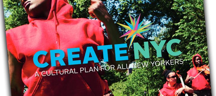 Cover of the CreateNYC Cultural Plan