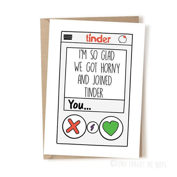 An uncomfortably honest card to express how you really feel