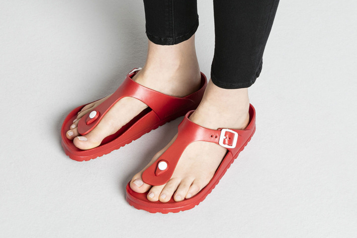 birkenstock plastic sandals